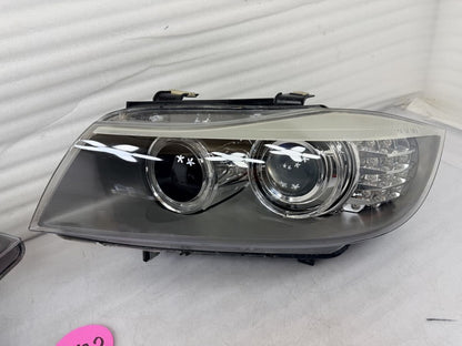 OEM BMW E90 3 Series Set HID Headlights Assembly LCI Facelift 2008-2012 Genuine
