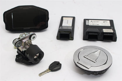 Ducati 1199 Panigale S 2012-2014 Ignition Key Set Instrument Cluster ECU OEM