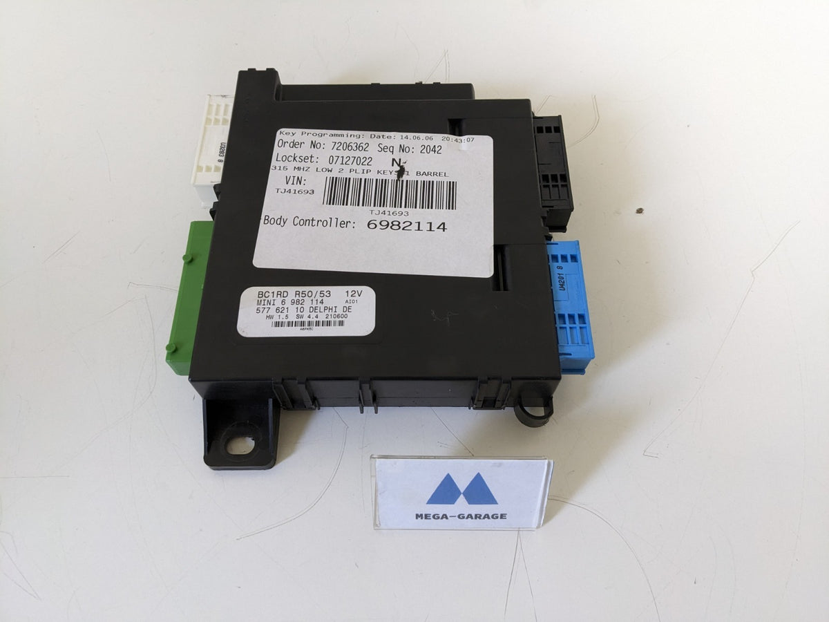 BMW Mini Cooper R50 R52 R53 Body Control Module 6982114 2002-2006
