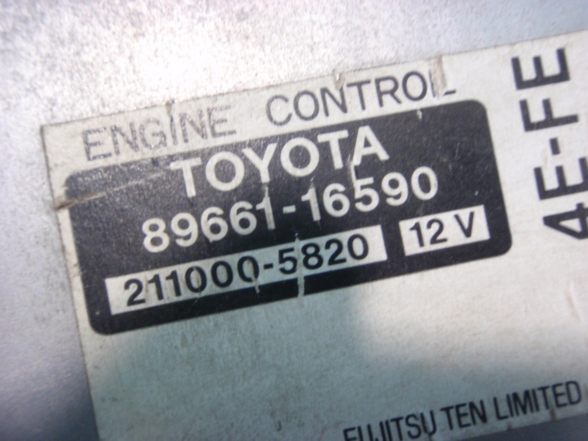 Toyota Corsa Tercel EL51 Engine Computer ECU 89661-16590 1994-1999 OEM JDM