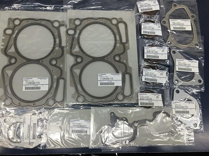 SUBARU OEM IMPREZA WRX GRF 08-13 Genuine EJ255 EJ257 2.5L Turbo Head Gasket set