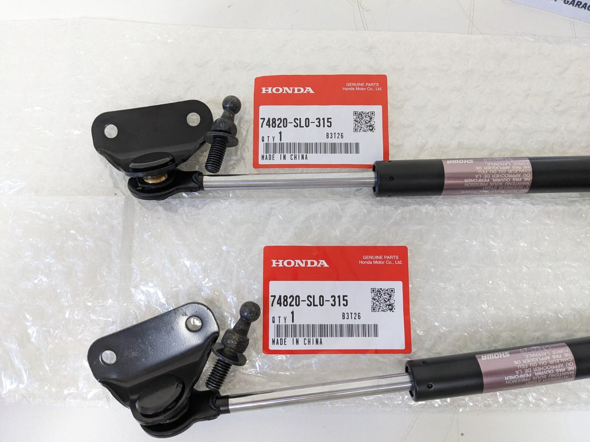 74820-SL0-315☆ HONDA ACURA GENUINE NSX Rear Glass Engine Lid Damper Strut 2PCS