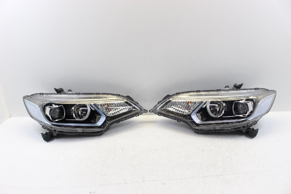 JDM 2014 Honda Fit Jazz GP5 GP6 GP LED Headlights Lights Lamps Set OEM