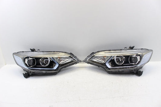 JDM 2014 Honda Fit Jazz GP5 GP6 GP LED Headlights Lights Lamps Set OEM