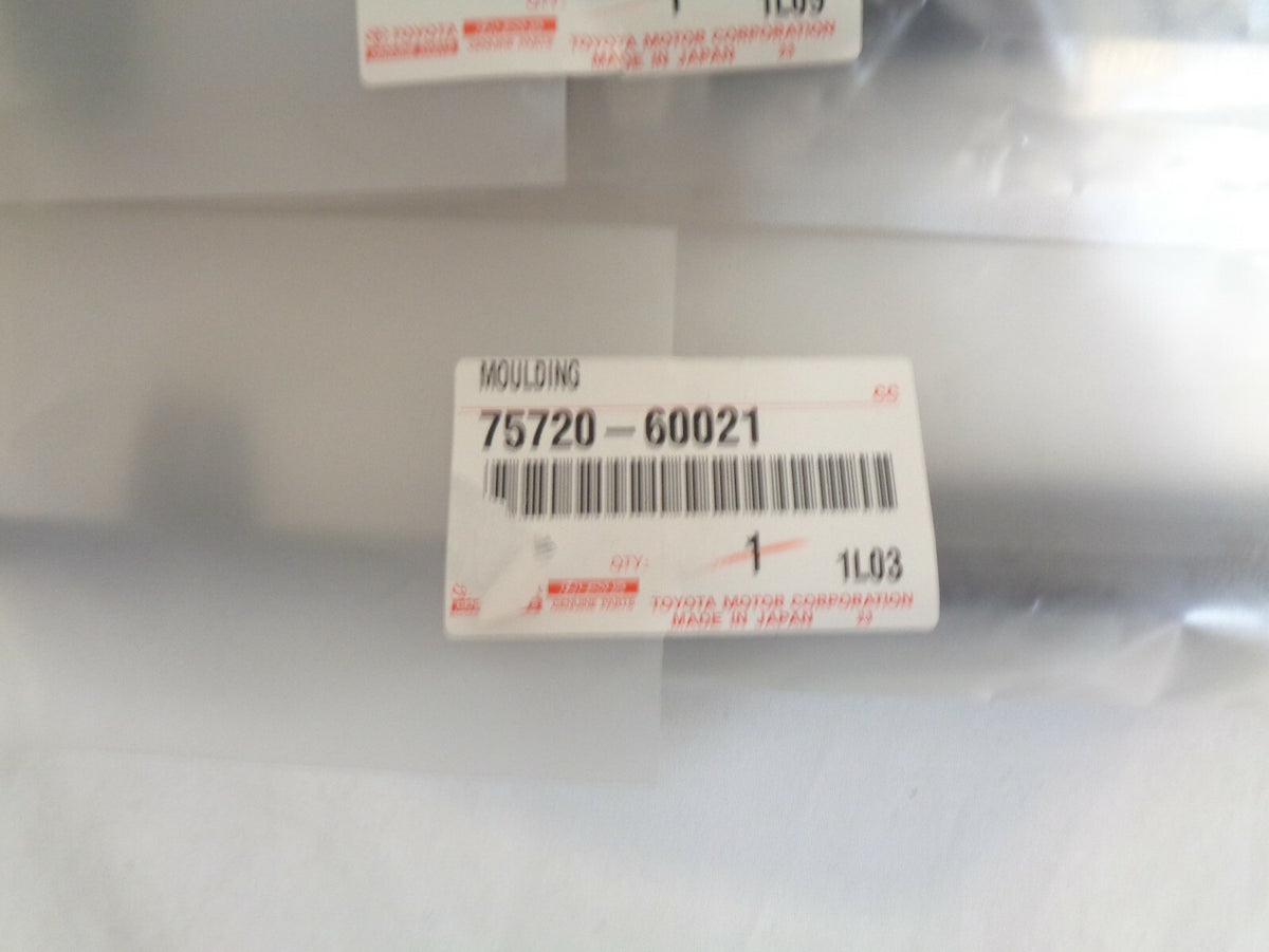 Genuine Toyota 91-97 LandCruiser FZJ80 Lexus LX450 Front Rear Door Belt Moulding