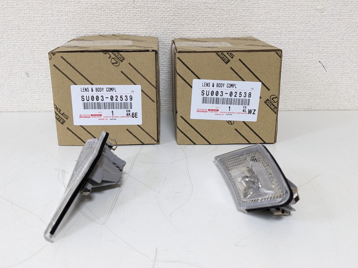 SU003-02538 SU003-02539 TOYOTA Genuine FR-S GT86 Clear Side Marker Lenses Set