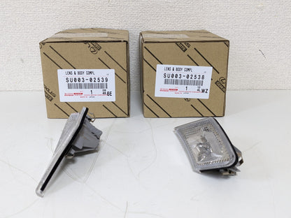 SU003-02538 SU003-02539 TOYOTA Genuine FR-S GT86 Clear Side Marker Lenses Set