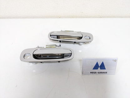Toyota Genuine MR2 Spyder ZZW30 Chrome Outer Door Handle LH+RH set