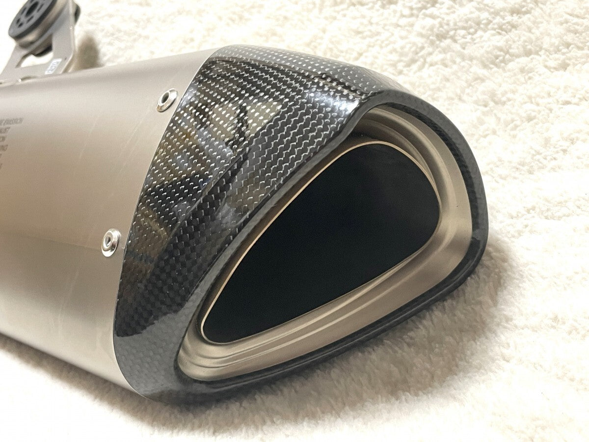 Akrapovic Titanium Slip-On Exhaust Muffler for BMW M1000XR KM9