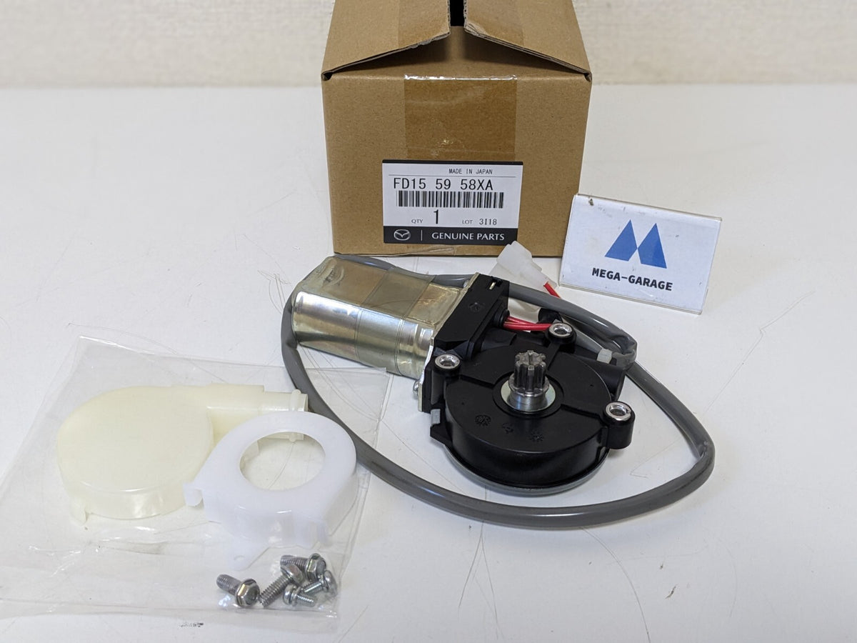 FD15-59-58XA MAZDA RX-7 FD3S LEFT SIDE POWER WINDOW MOTOR GENUINE OEM