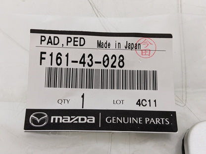 F161-43-028 / F157-43-028 Genuine Mazda Aluminum Clutch Brake Pedal pads F/S