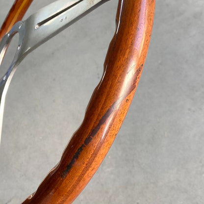 NARDI 38.5cm Wood Steering Wheel