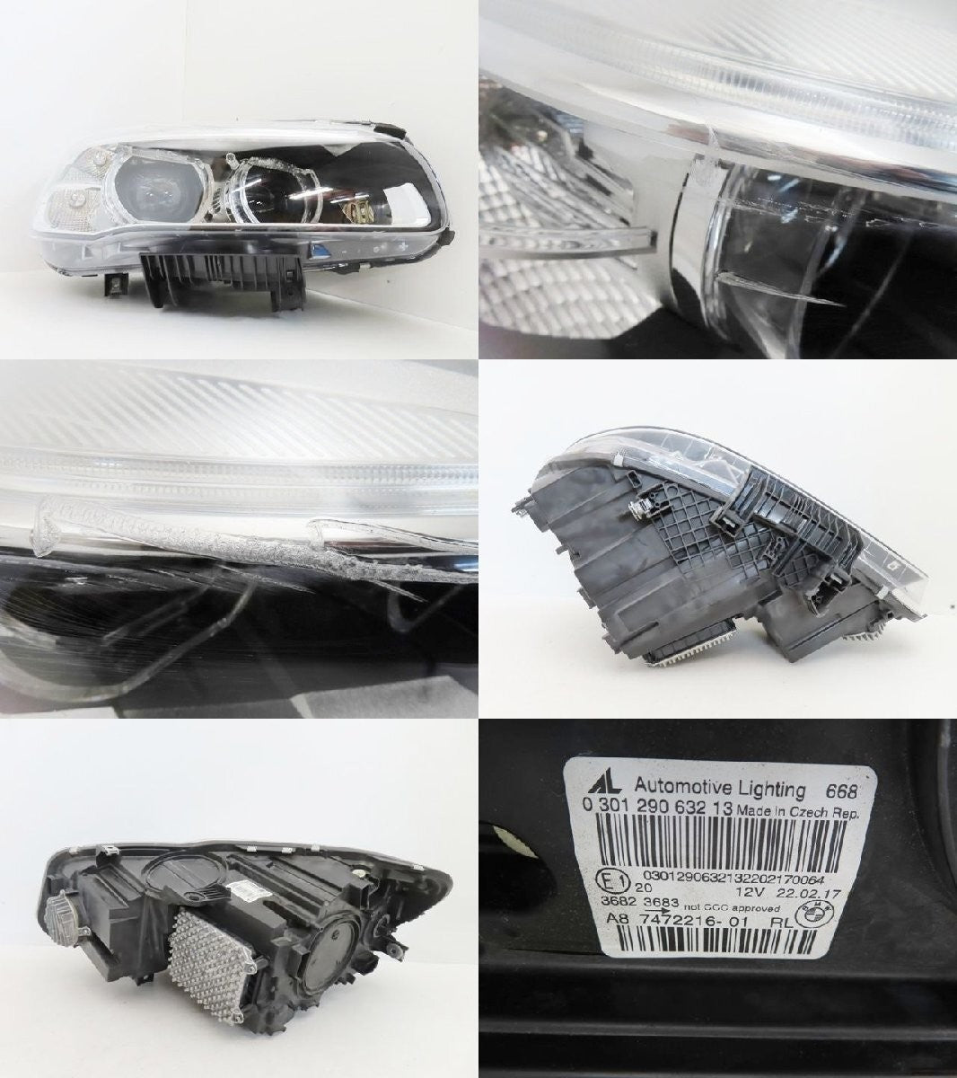 BMW 2 Series F45 F46 Active Gran Tourer 2014-2018 Right Headlight OEM