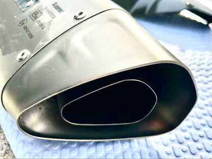 AKRAPOVIC Slip-on Titanium Muffler for Yamaha MT-10 17-20 RN50J