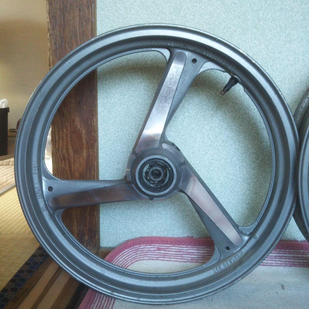 Yamaha SRX400 Front & Rear Wheel Set Genuine OEM