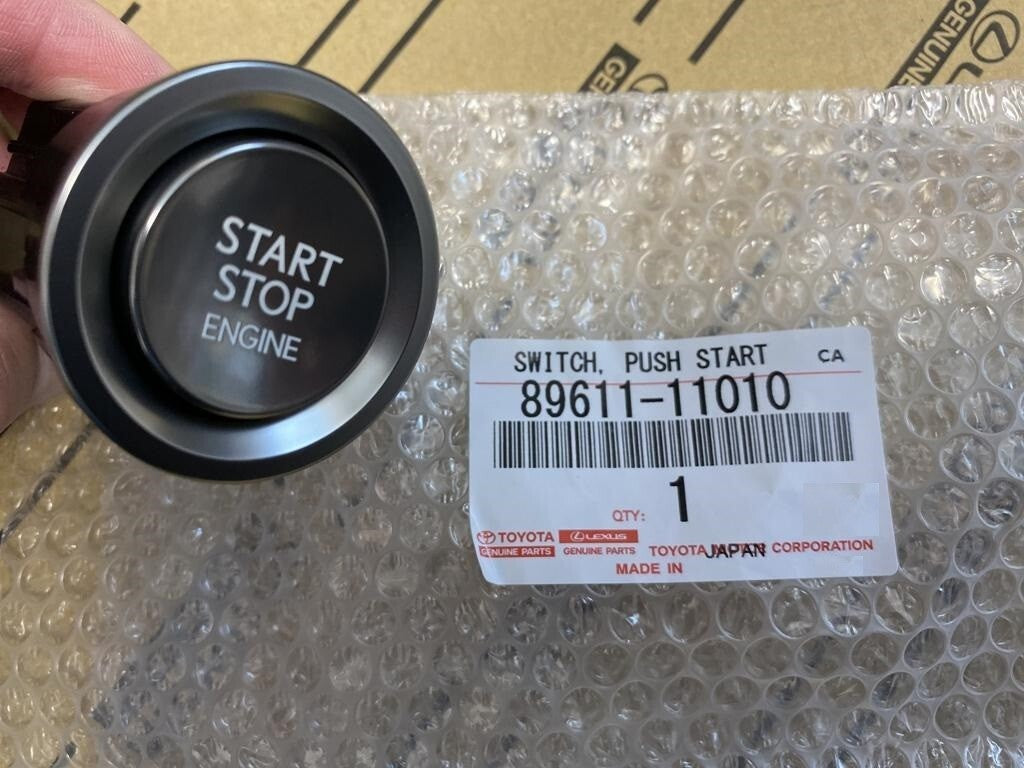 89611-11010 TOYOTA LEXUS Genuine Push Start Stop Engine Button Switch