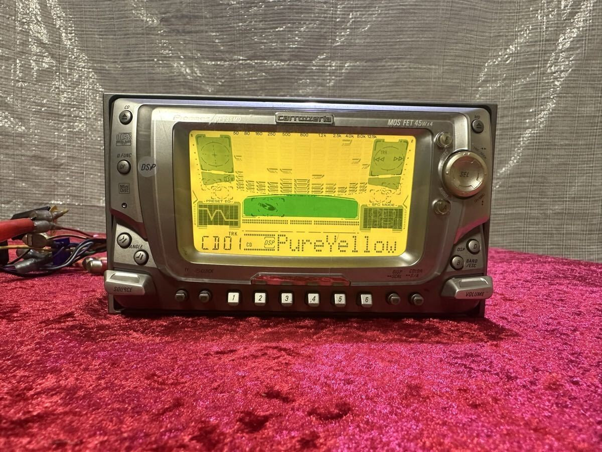 Pioneer Carrozzeria FH-P66MD 2DIN CD MD Car Stereo