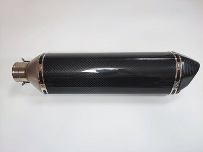 Dry Carbon Long Silencer 60.5/51 Type 1