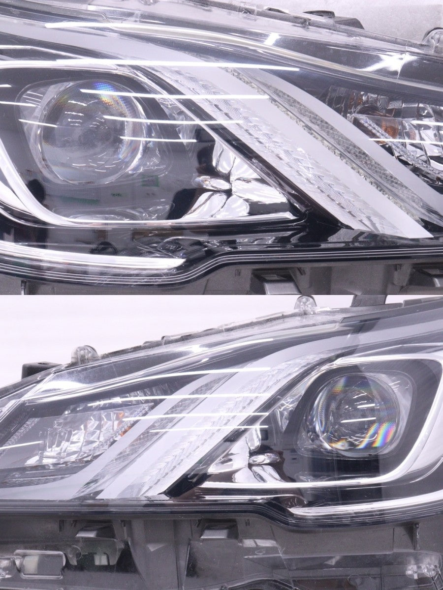 Toyota CROWN athlete 210 AWS210 GRS210 Late Model Headlight Lights Lamps Used