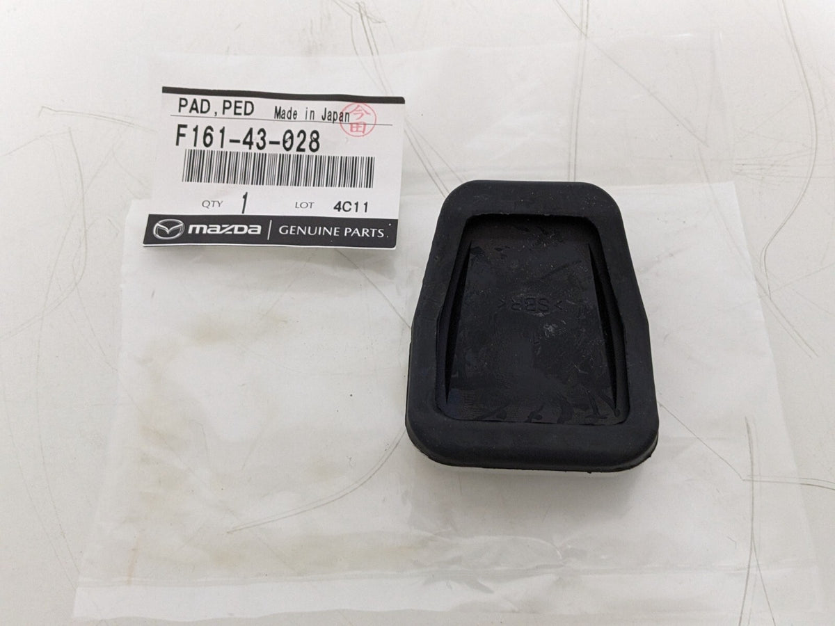 F161-43-028 / F157-43-028 Genuine Mazda Aluminum Clutch Brake Pedal pads F/S