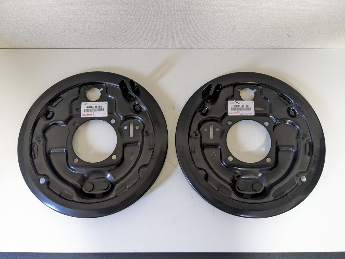 Toyota Genuine T100 Pickup Brake Backing Plate Rear RH & LH SET OEM