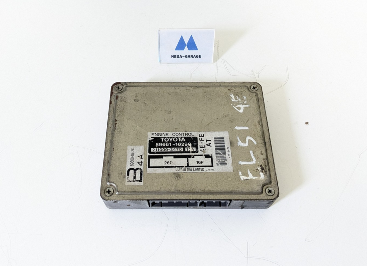 Toyota Corsa EL51 Tercel 4E-FE Engine Computer ECU 89661-16290 Genuine OEM JDM