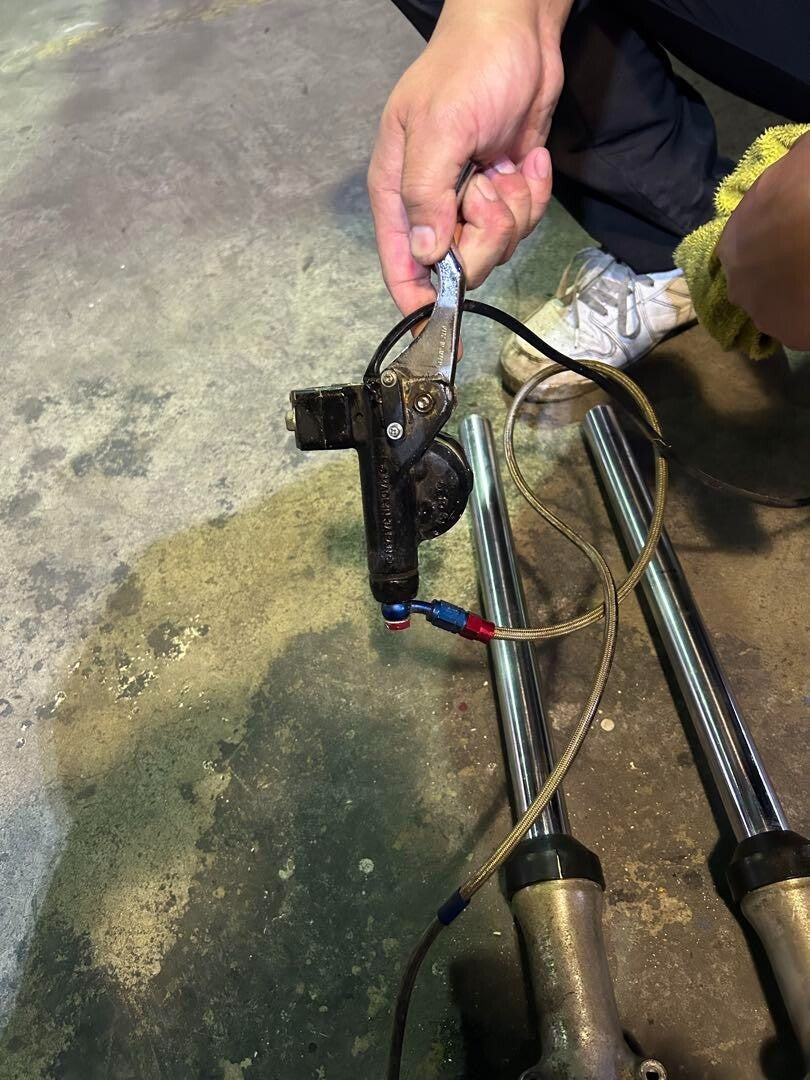 Genuine Suzuki GS400 Front Fork