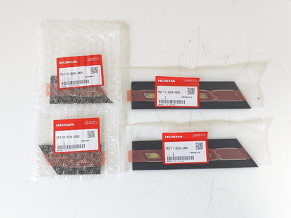 HONDA Genuine S2000 AP1 AP2 Fender Side Chrome Emblem Badge Right & Left Set