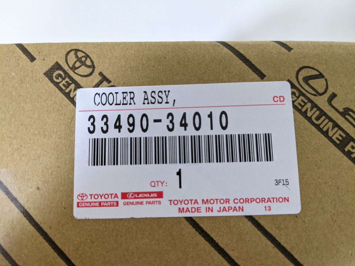 33490-34010 TOYOTA LEXUS Genuine Transmission Oil Cooler ASSY SEQUOIA TUNDRA