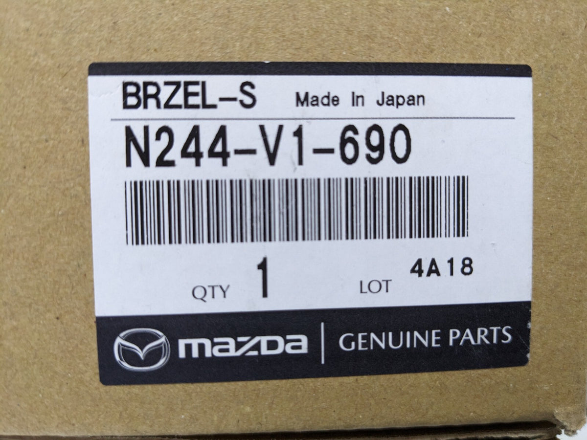 Mazda Genuine Bright silver ND5RC MIATA MX-5 Roadster Seat Back Bezel Cover