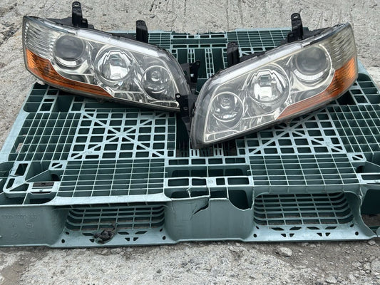 Mitsubishi Lancer Evolution 7 8 9 CT9A CY9W EVO HID HeadLights Lamps JDM Used
