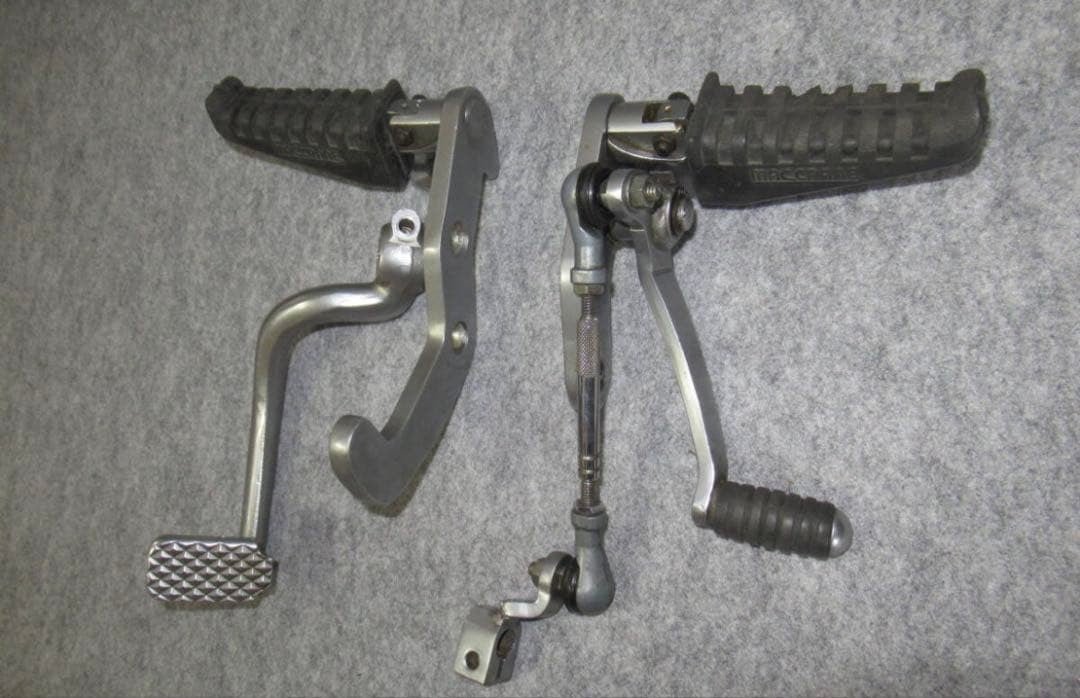 MacCrane Rearsets Foot Peg Kit for Yamaha SR400 SR500