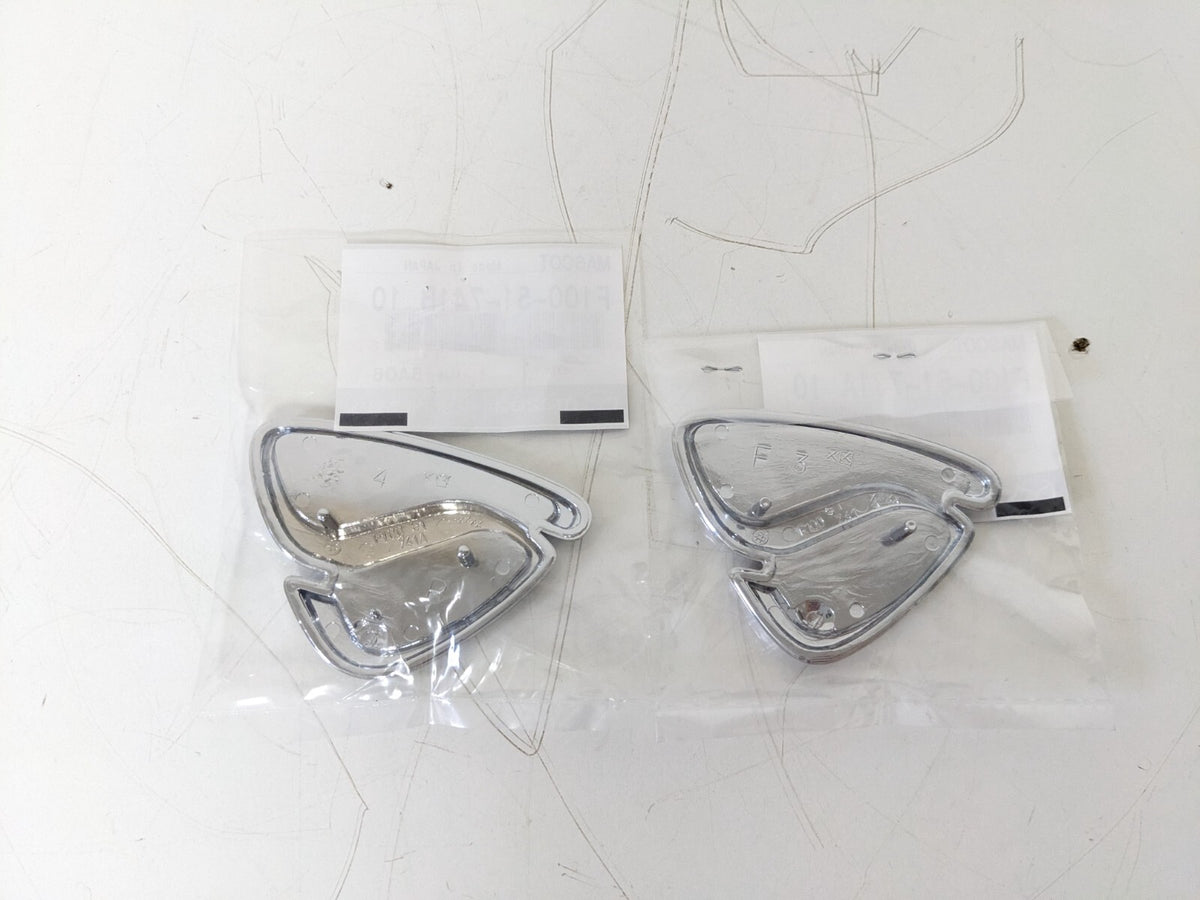 MAZDA GENUINE RX7 RX-7 RX8 FRONT REAR EFINI RED EMBLEM BADGE STICKER SET OEM