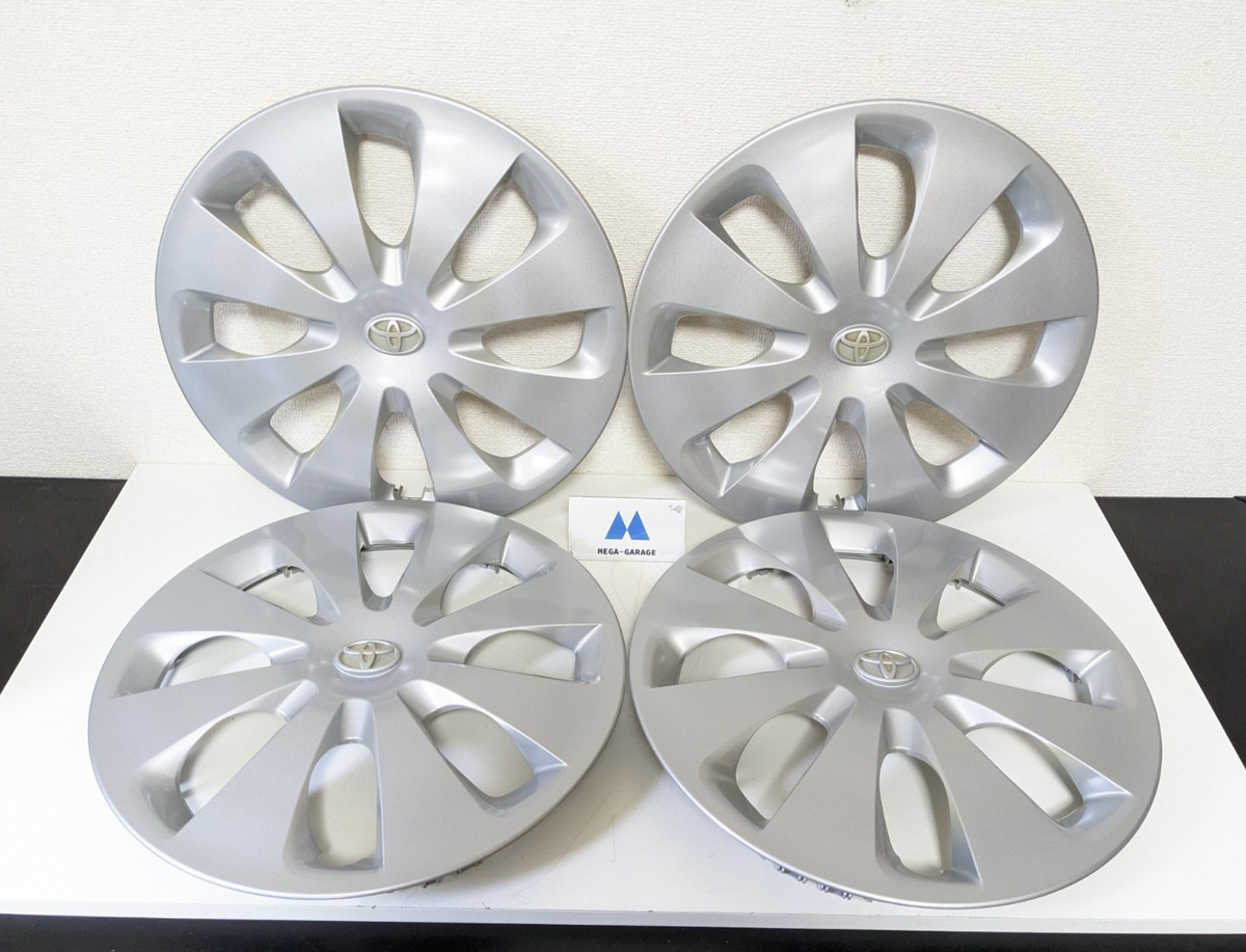 TOYOTA Genuine WHEEL COVER 4 PIECES 15" 42602-52540 JDM Prius C Used JDM