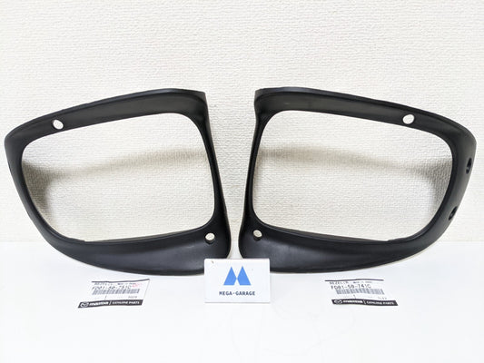 MAZDA GENUINE RX-7 FD3S Headlight Bezel Cover L&R SET FRONT LIGHTS LAMP JDM Part